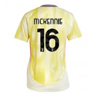 Camisa de time de futebol Juventus Weston McKennie #16 Replicas 2º Equipamento Feminina 2024-25 Manga Curta